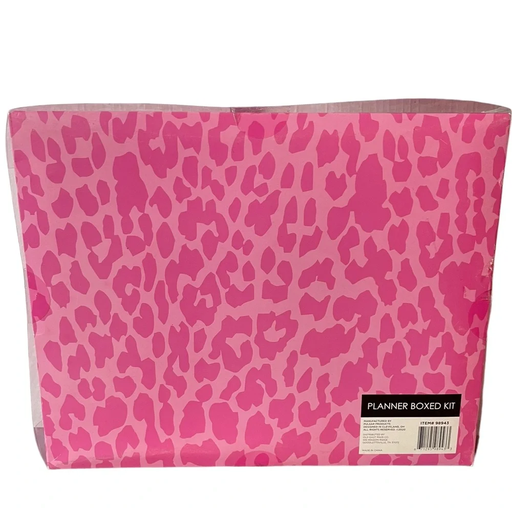 Leopard Print Planner Kit “You Got This” NWT